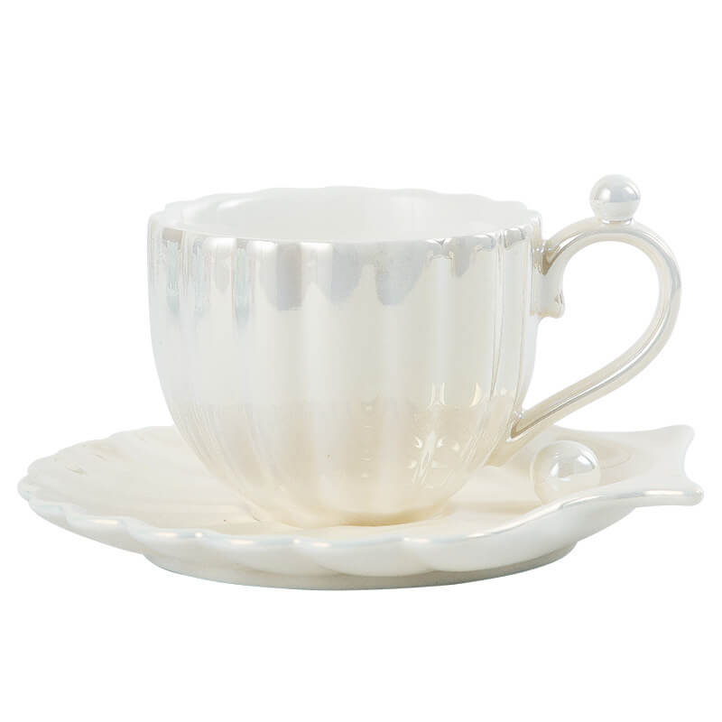 Tasse et soucoupe Lighteme Gradient Pearl Shell