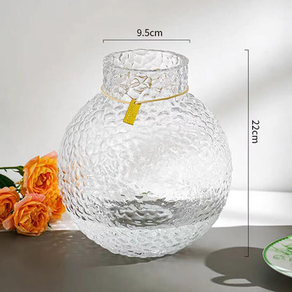 Lighteme Green Ice Pattern Ball Vase