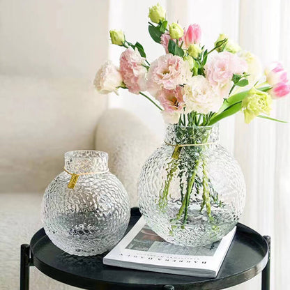 Lighteme Green Ice Pattern Ball Vase