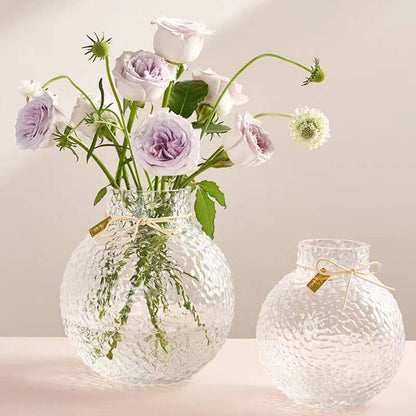 Lighteme Green Ice Pattern Ball Vase