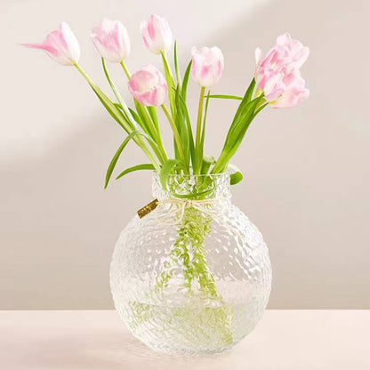 Lighteme Green Ice Pattern Ball Vase