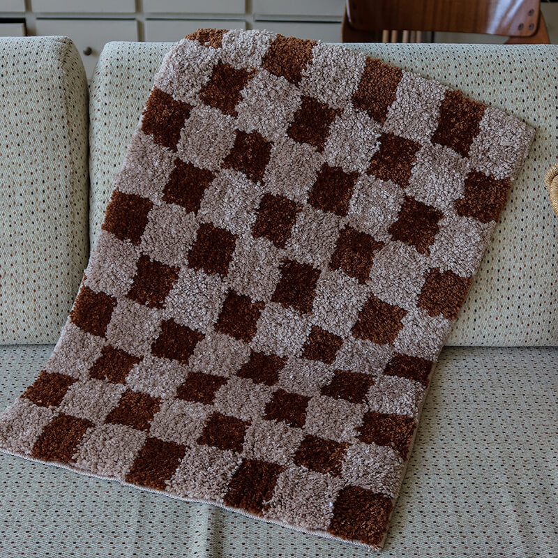 Lighteme Grid Decorative Rug