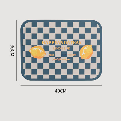 Set de table en cuir Lighteme Grid