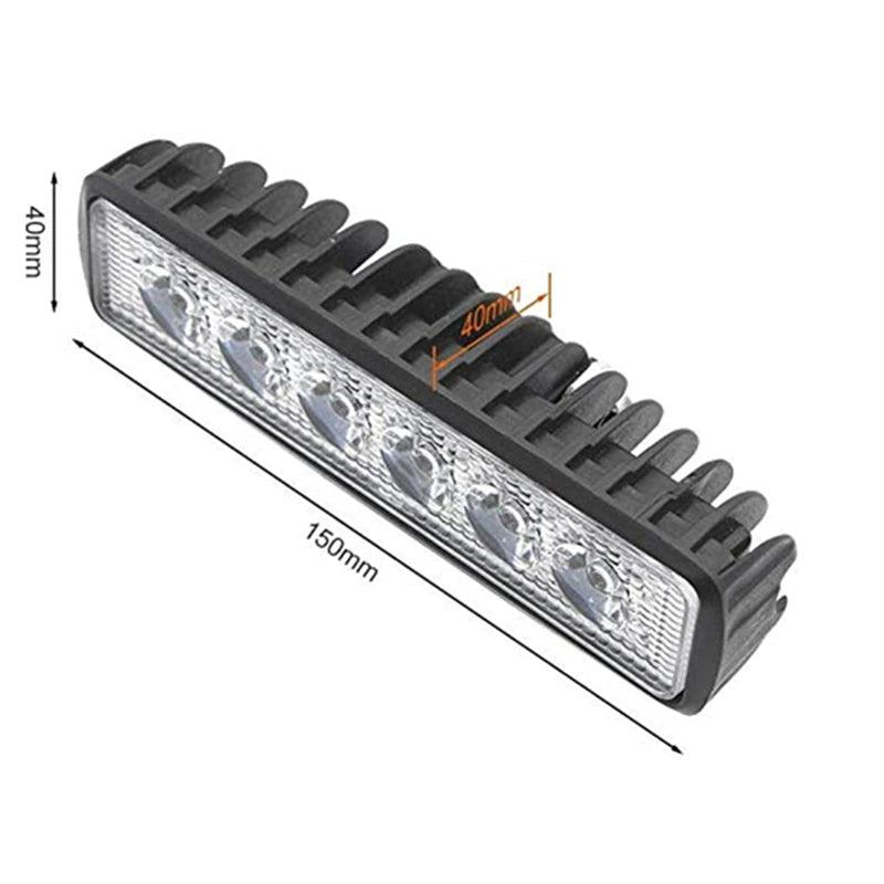 Lighteme Auto-Scheinwerfer Flutlicht 6 LED 