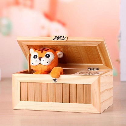 Boîte électronique Lighteme neuve et inutile avec son, jouet tigre mignon