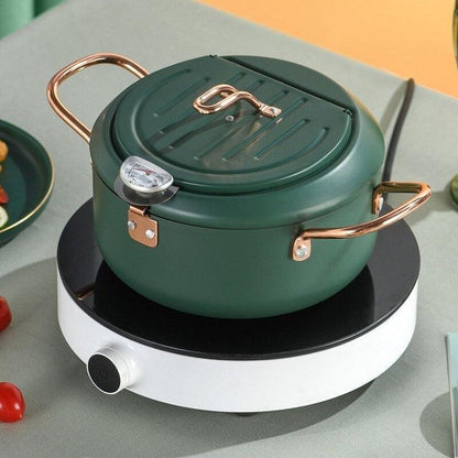 Lighteme Frittiertopf mit Präzisionsthermometer