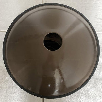Sun God Handmade D Minor Amara Scale 22 Inch 9 Notes 1.2mm Nitride Steel Handpan Drum