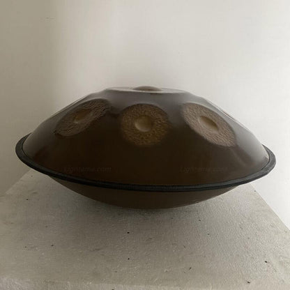 Sun God Maßgeschneiderte Handpan drums aus Nitridstahl, d-Moll Hijaz 22 Zoll 9/10/12 Noten Hang Hang Drum