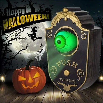 Leuchtende, verwunschene Halloween-Türklingel von Lighteme. 1 kaufen, 1 gratis (2 Stück)