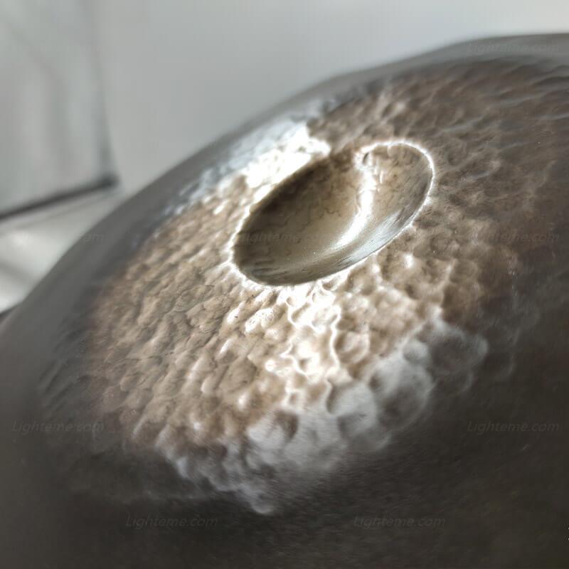Sun God Maßgeschneiderte Handgefertigte Handpan drums aus Nitridstahl, d-Moll Amara/Celtic 22 Zoll 9 Noten Hang Drum Instrument