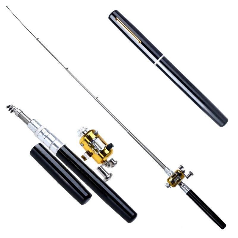 Canne à pêche télescopique de poche Lighteme Mini + moulinet