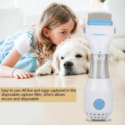 Lighteme Electric Head Comb Remove The Flea Louse