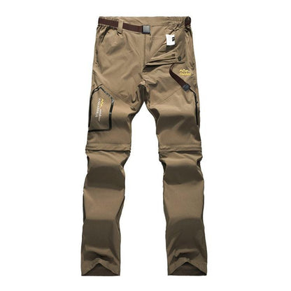 Lighteme Outdoor Quick Dry Pants & Shorts - Stretch hiking pants with two detachable sections