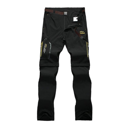Lighteme Outdoor Quick Dry Pants & Shorts - Stretch hiking pants with two detachable sections
