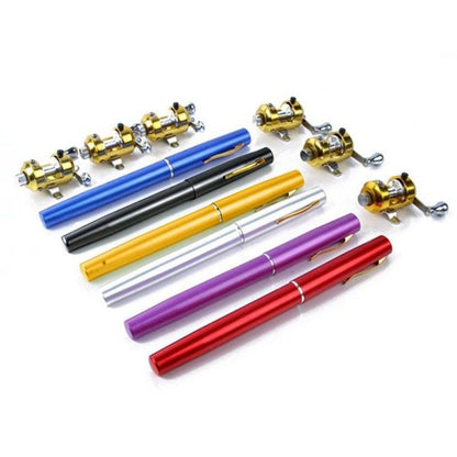 Canne à pêche télescopique de poche Lighteme Mini + moulinet