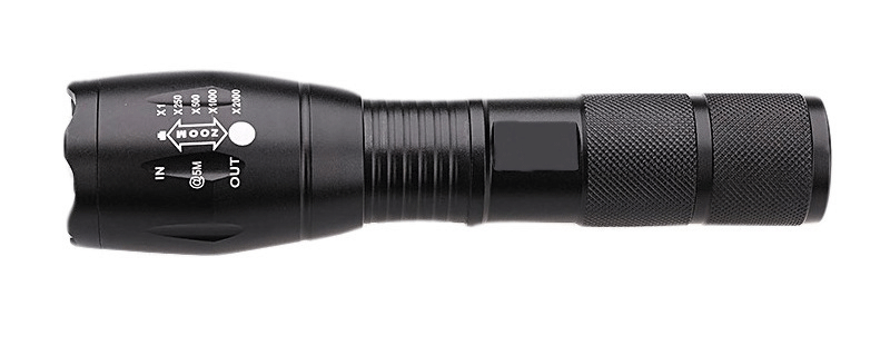 Lighteme Tactical LED Flashlight 3800 lumens 5-MODE WATERPROOF COATING