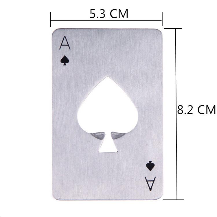 Lighteme Pokerkarten-Flaschenöffner
