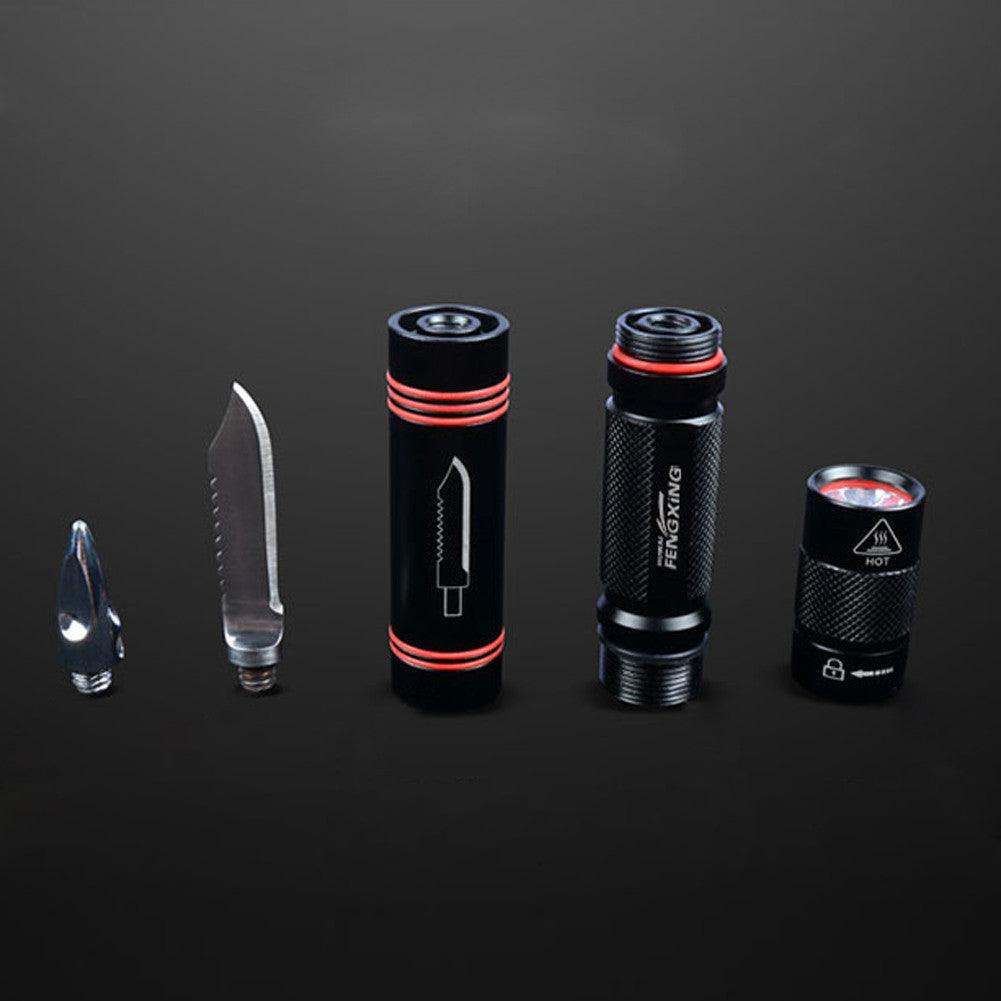 Lighteme Multifunction Protection Flashlight Knife Tactical Pen
