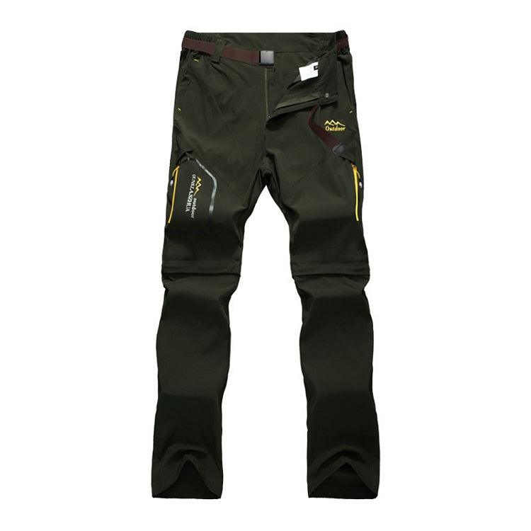 Lighteme Outdoor Quick Dry Pants & Shorts - Stretch hiking pants with two detachable sections