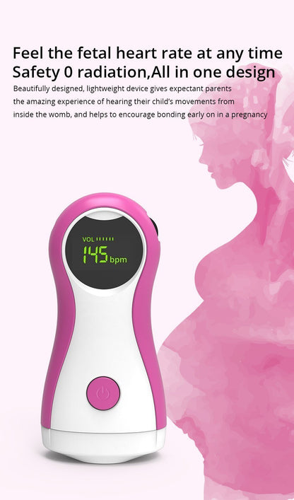 Lighteme Nine Months Sober Medical Fetal Doppler (4 colors)
