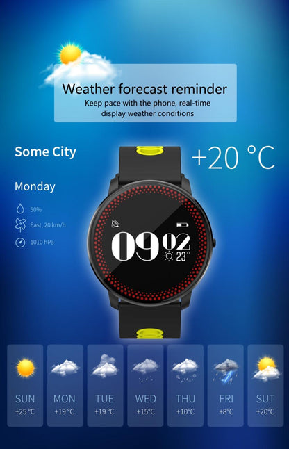 Wasserdichtes Smart-Fitnessarmband von Lighteme