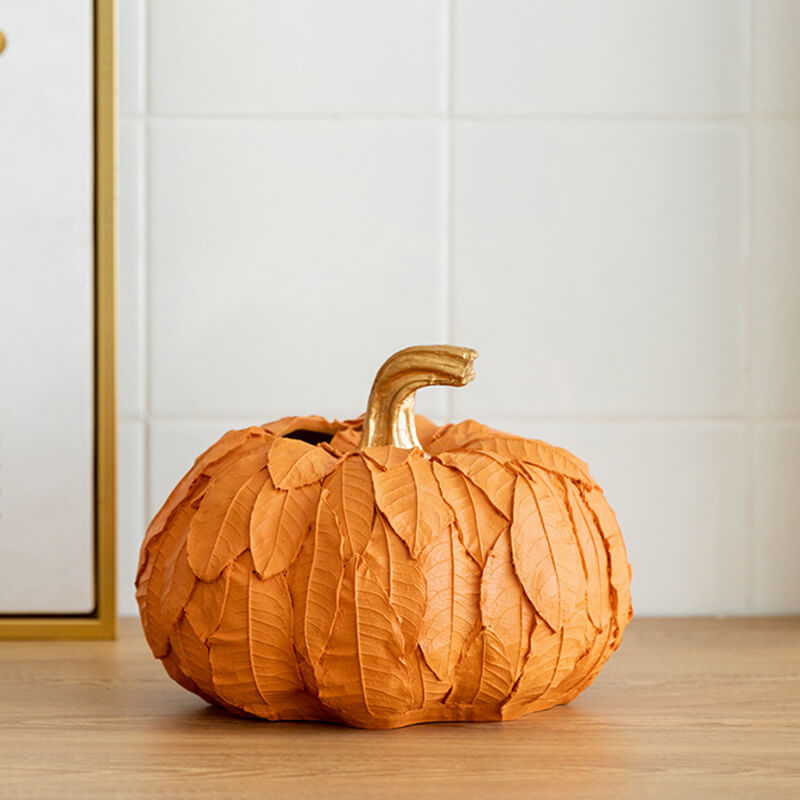 Lighteme Halloween Pumpkin Leaf Decoration