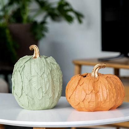 Lighteme Halloween Pumpkin Leaf Decoration
