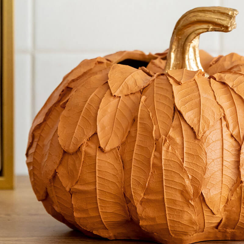 Lighteme Halloween Pumpkin Leaf Decoration