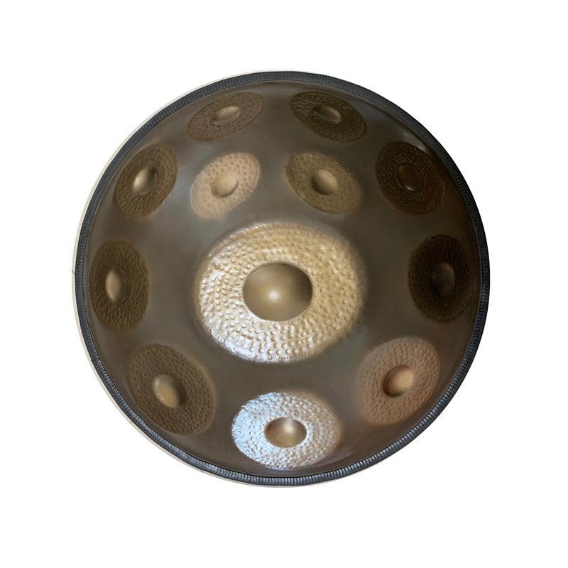 Sun God Maßgeschneiderte Handgefertigte Handpan drums aus 1,2mm Nitridstahl, d-Moll Sabye 22 Zoll 9/10/12 Noten