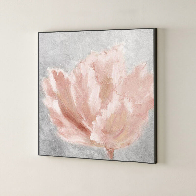 Lighteme Hand Painted Abstract Flower Oil Painting