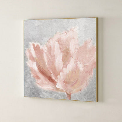 Lighteme Hand Painted Abstract Flower Oil Painting