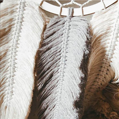 Lighteme Hand Woven Feather Tapestry