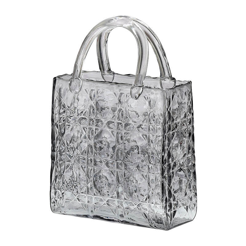 Lighteme Handbag Glass Vase