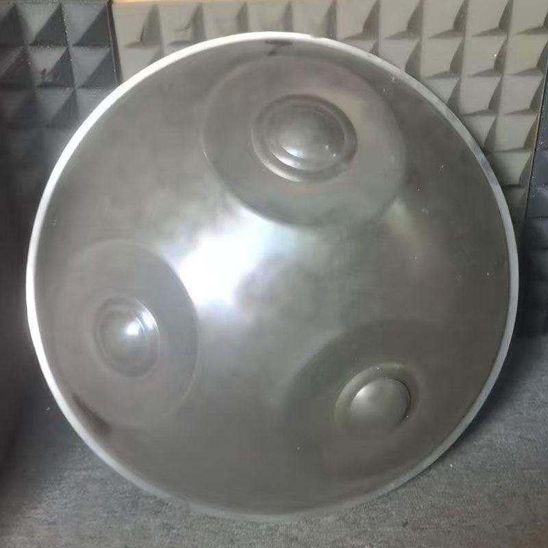 Maßgeschneiderte Handgemacht G2 Double bass / G3 Hijaz Handpan Drums aus Edelstahl, 22 Zoll 3/12/13/16/17 Noten Hanging Drum