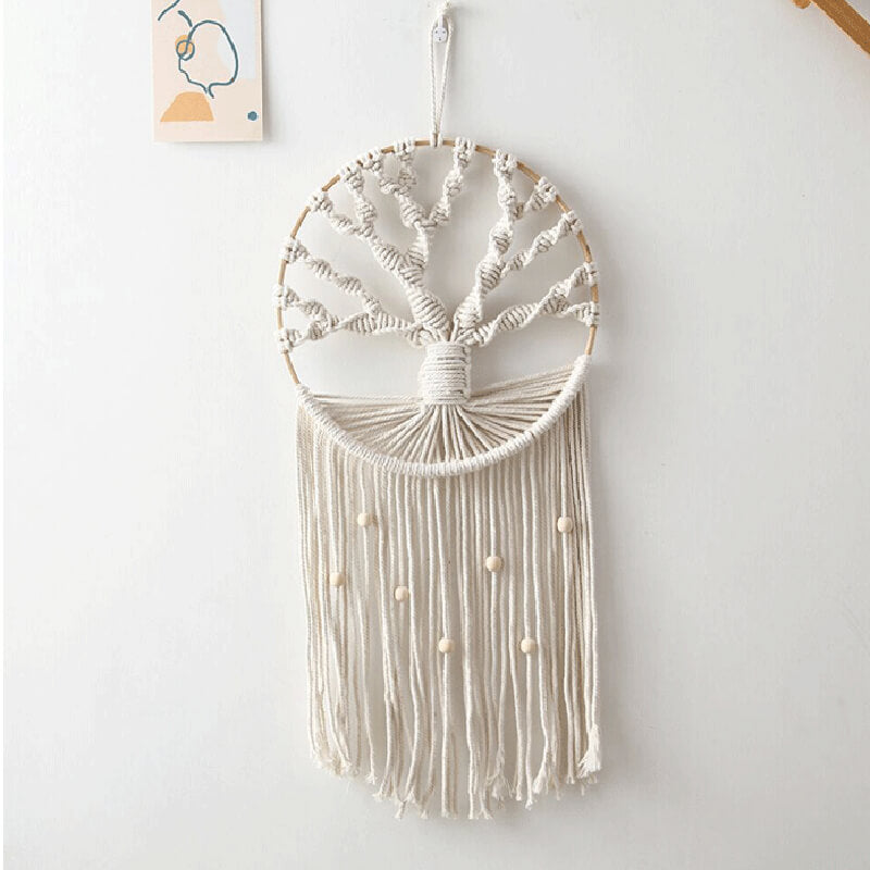 Lighteme Handwoven Life Tree Wall Hanging