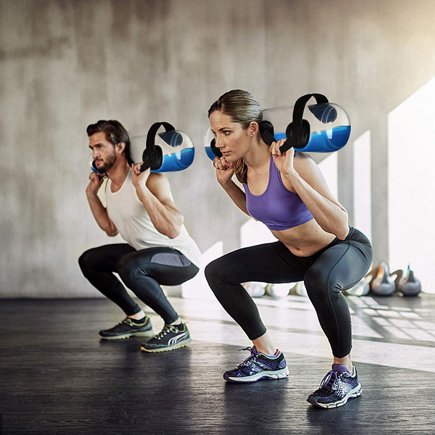 Tragbarer, wassergefüllter Power Bag von Lighteme für Krafttraining und Stabilitätsfitness