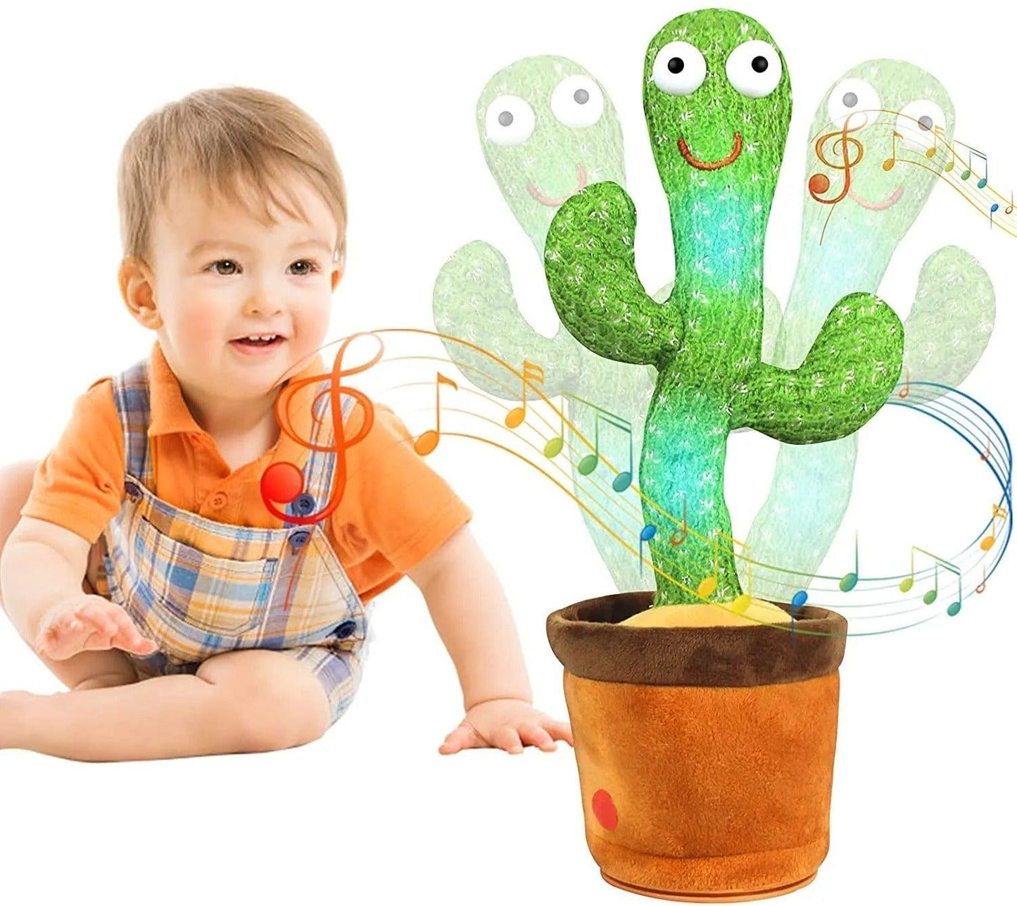 Lighteme Singendes, tanzendes und sprechendes Kaktusspielzeug