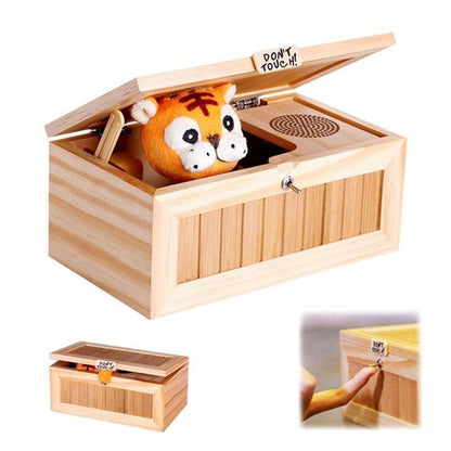 Boîte électronique Lighteme neuve et inutile avec son, jouet tigre mignon