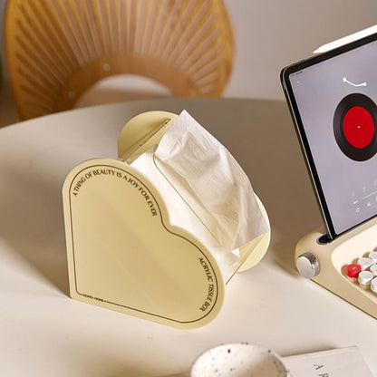 Lighteme Heart Acrylic Tissue Box