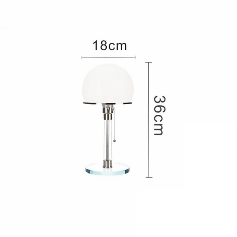 Lighteme Hemispherical Glass Table Lamp