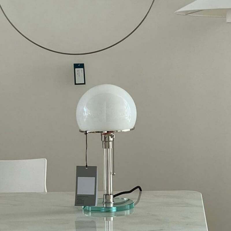 Lighteme Hemispherical Glass Table Lamp