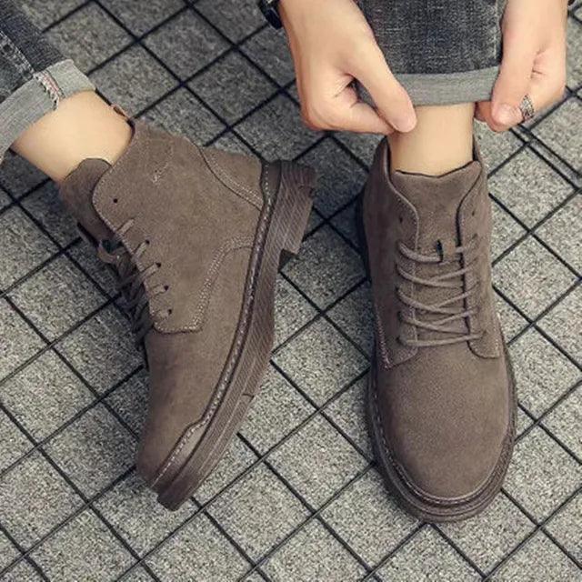 Chaussures pour hommes Lighteme Bottes élégantes et chaudes