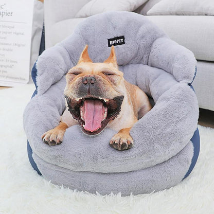Lighteme High Backrest Warm Dog Bed (2 sizes)