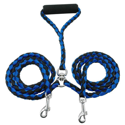 Laisse double tête Lighteme de haute qualité (4 couleurs)