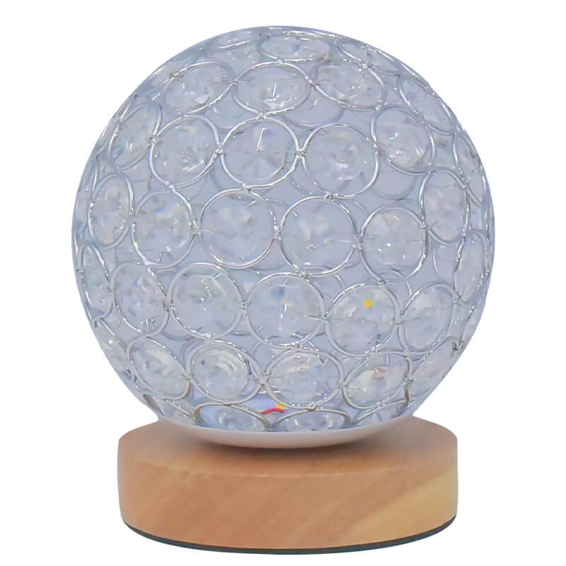 Lampe de bureau en cristal creux Lighteme