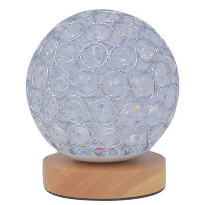 Lampe de bureau en cristal creux Lighteme