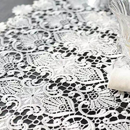 Lighteme Hollow Macrame Table Runner