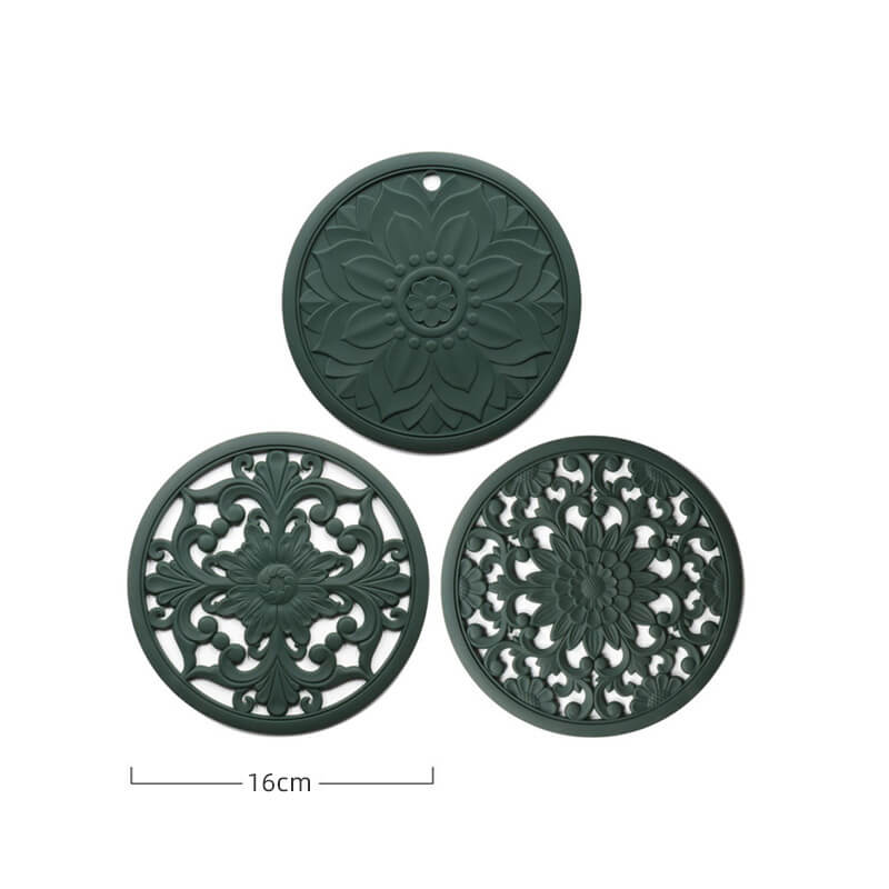 Lighteme Hollow Silicone Placemat 3 Pcs Set