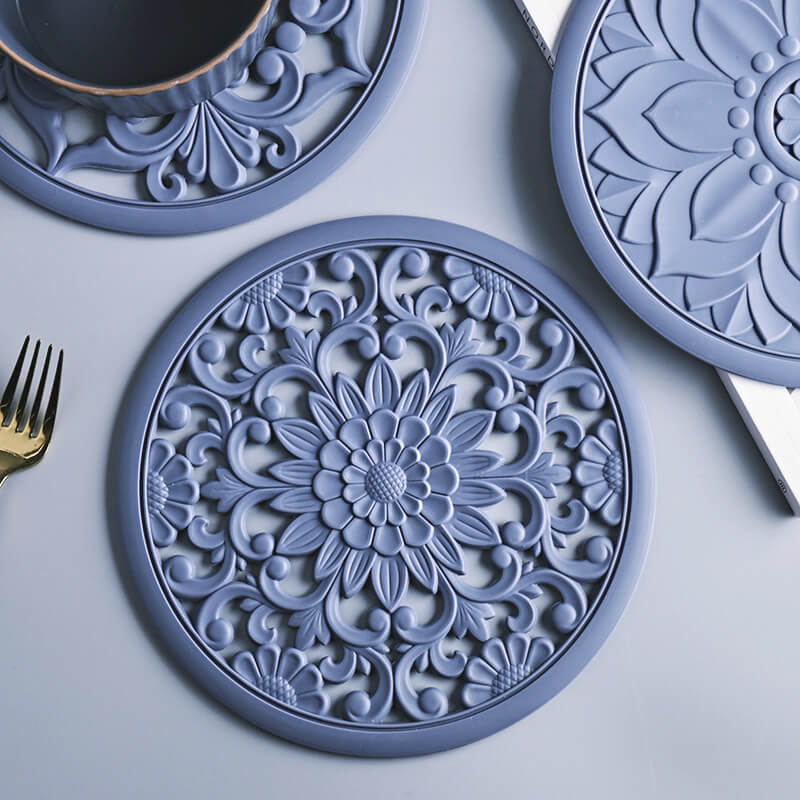 Lighteme Hollow Silicone Placemat 3 Pcs Set
