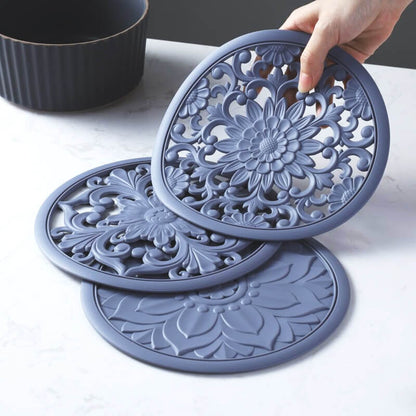 Lighteme Hollow Silicone Placemat 3 Pcs Set